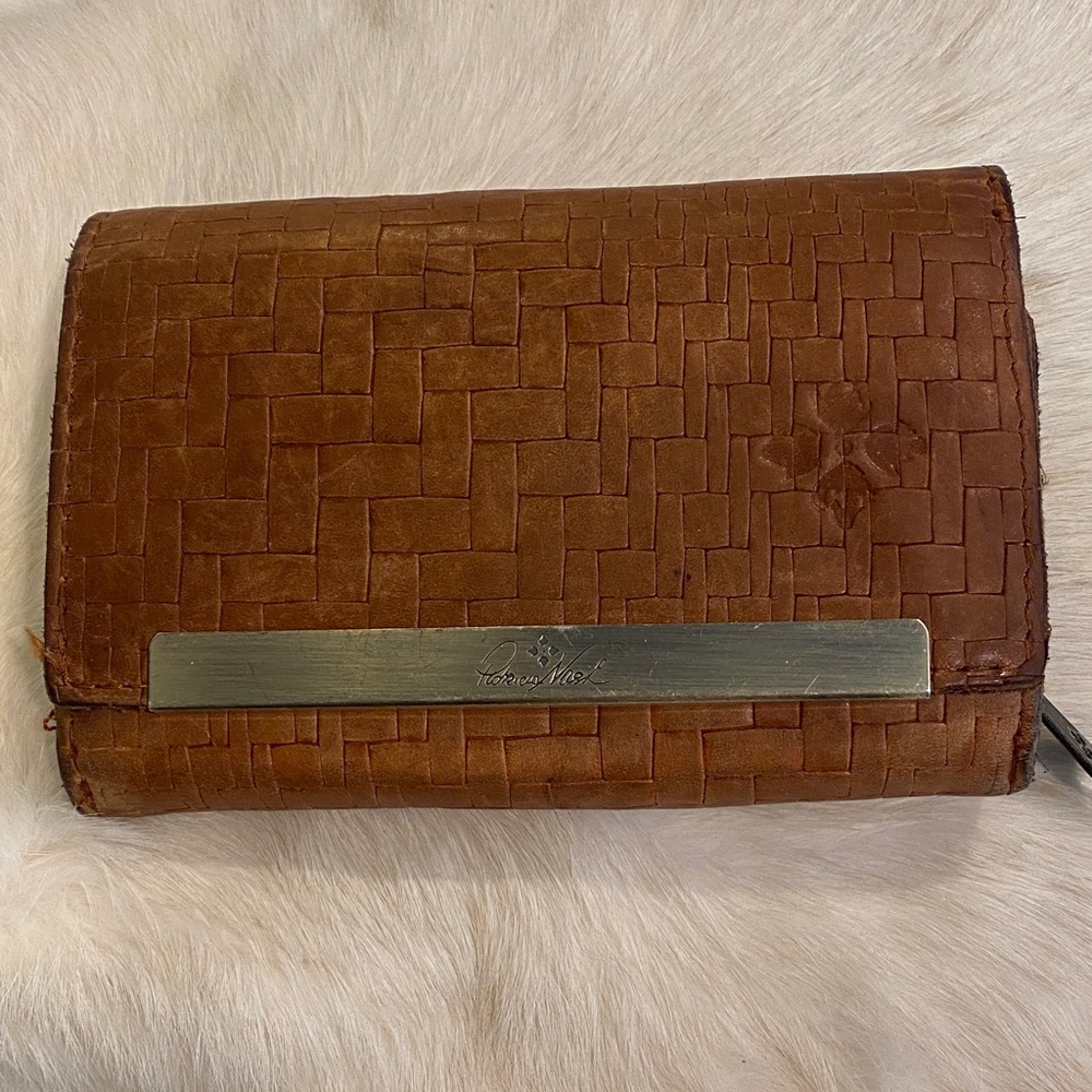 Vintage Patricia Nash Brown Leather Wallet